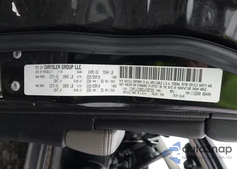 2014 Jeep Cherokee Limited из США, поврежденный, VIN 1C4PJLDS8EW155733